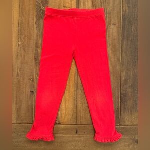 Gap Ruffle Leggings size 4
